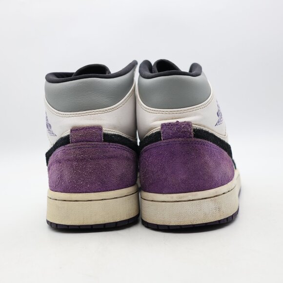 Nike Air Jordan 1 Mid SE Men's Size 11 Varsity Purple Basketball Casual Sneakers - Picture 5 of 12